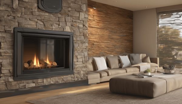 Optimiser l’esthétique derrière un poêle à bois avec une plaquette de parement